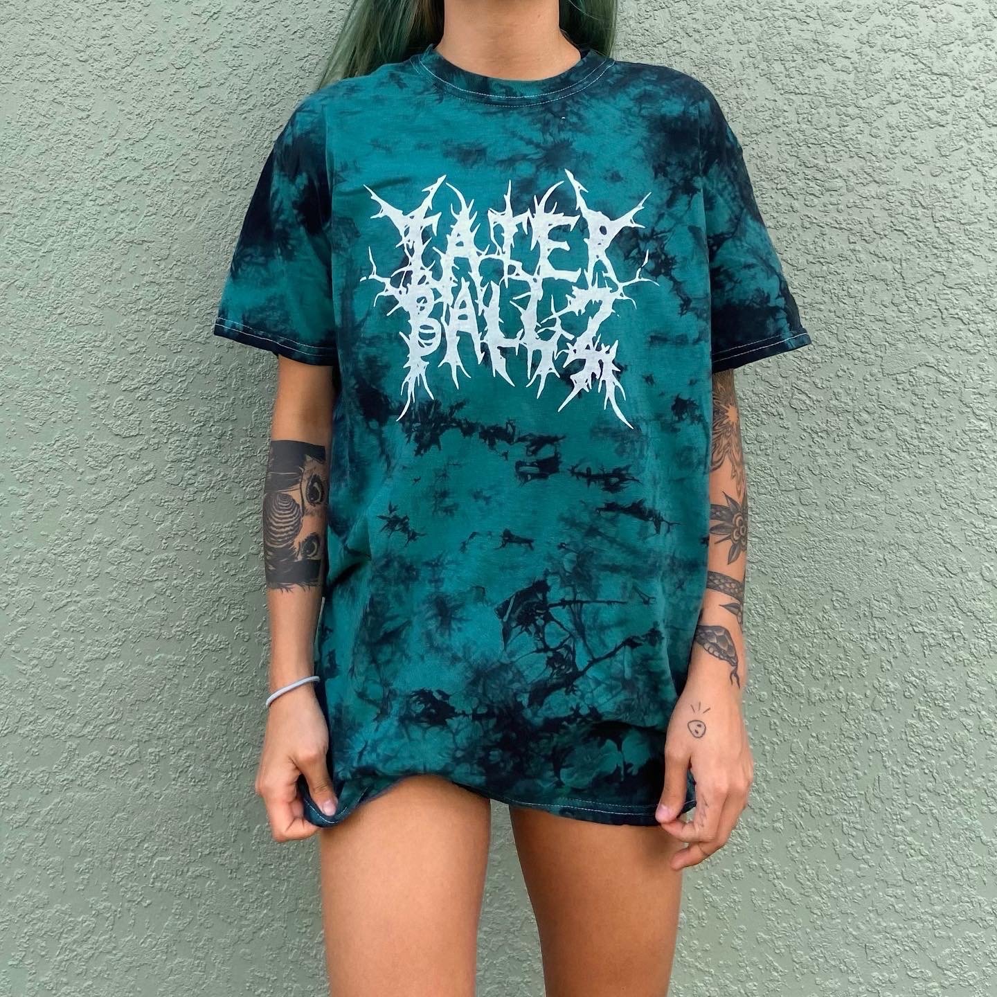 Taterballz Metal Tie Dye T Shirt PREORDER