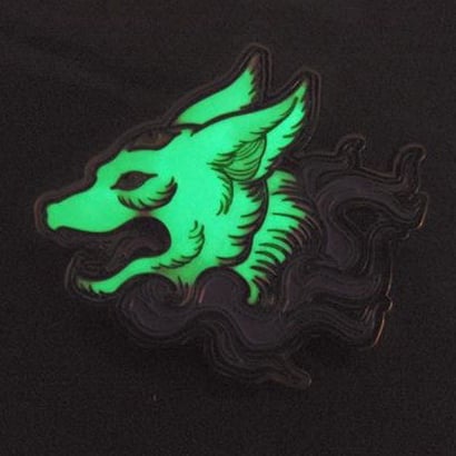 Image of Kitsura GID Enamel Pin