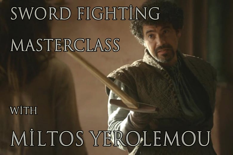 Image of Sword Fighting Master Class with Miltos Yerolemou 