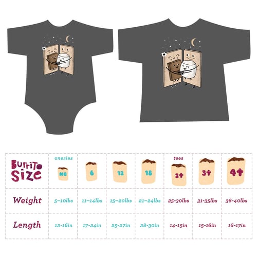 Image of S'mores Family Toddler Tee/ Baby Bodysuit