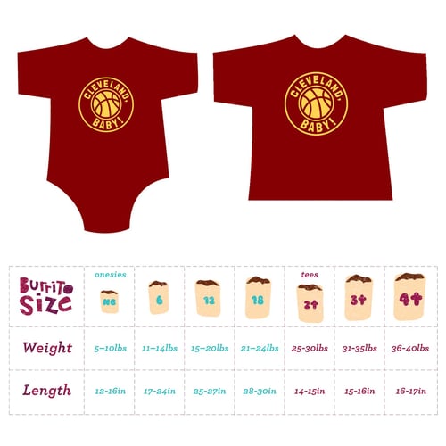 Image of Wine & Gold Toddler Tee/ Baby Bodysuit