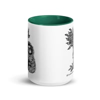 Image 19 of Sloth Brings You a Bouquet Coffee Mug Art by CrystalsArtPaws