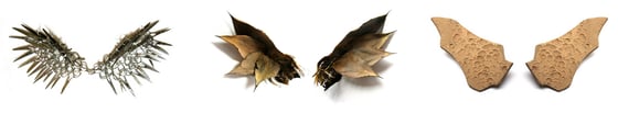 Image of Triptych / Found Wings (one size: small)
