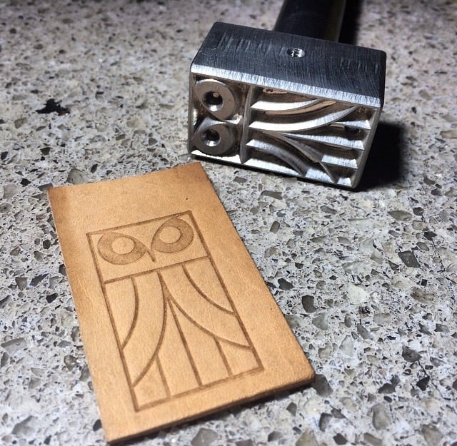 Leather embossing cold stamps