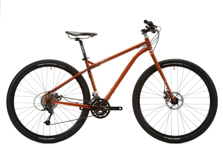 Image of Slot Frame and Fork - Burnt Orange