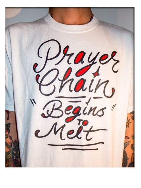 Image of "Begins To Melt" shirt