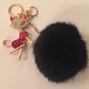 Sexy Kitty - Fur Ball Bag Keychain