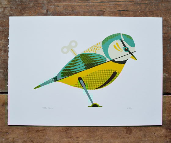 Image of Wind-up Bluetit