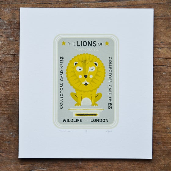 Image of Lion Collector Card