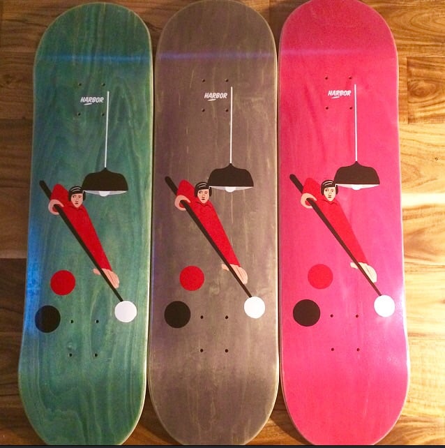 Image of Night Pool (inspired by Andy Ricci)