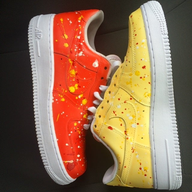 Supreme Air Force 1 Custom With Color Changing Paint 