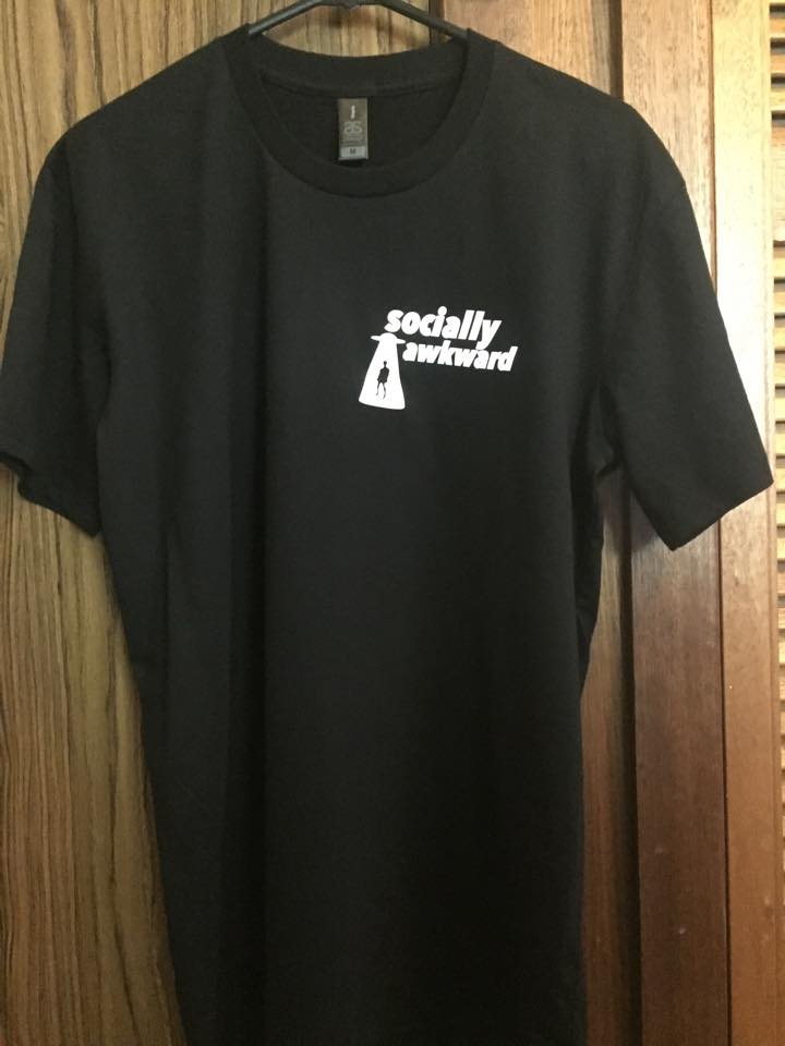 Image of Socially Awkward Glow in the dark tee