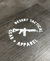 Destac Logo Decal - White