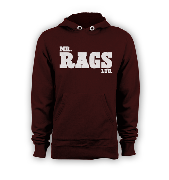 Image of Maroon Mr. Rags LTD Hoodie