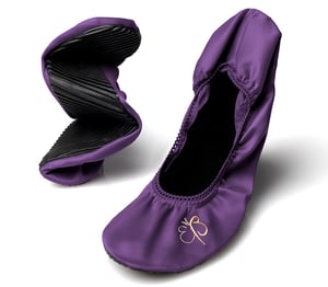 Image of Purple Butterfly Twist Pump