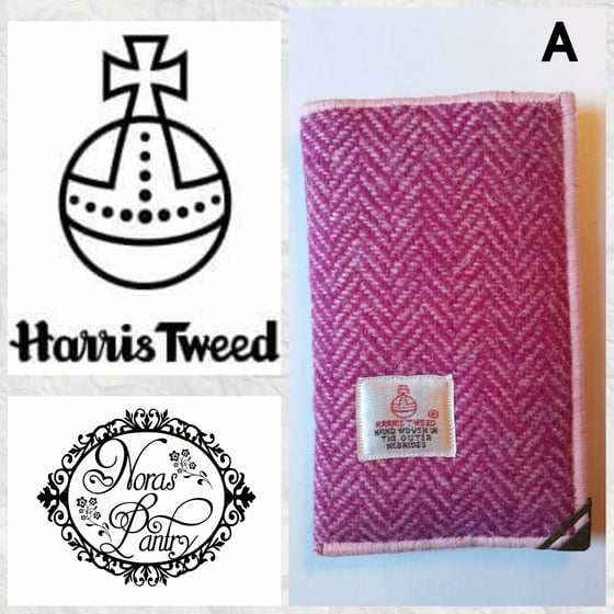 Image of Harris Tweed Padded Mobile Phone Cover