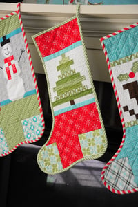 Image 4 of Nordic Christmas Socks PDF pattern