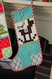 Image 5 of Nordic Christmas Socks PDF pattern