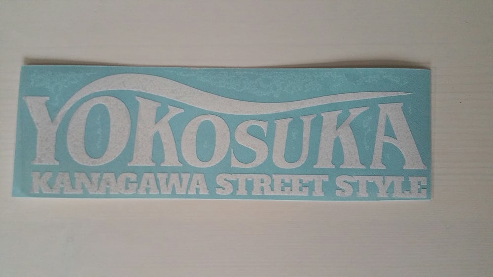 Image of 'Yokosuka - Kanagwa Street Style'  Decal