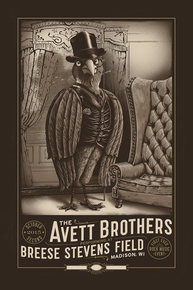 Image of The Avett Brothers Madison, WI. 2015