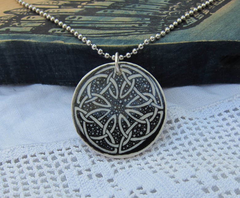 Image of celtic knot pendant