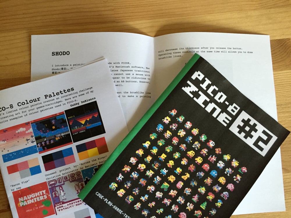 Image of Pico 8 fanzine #2
