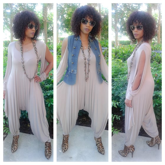 Image of Khaki Harem Jumper