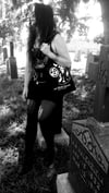 Mass Media Records Tote bag "Deathrock is Dead" by Goth Mommy