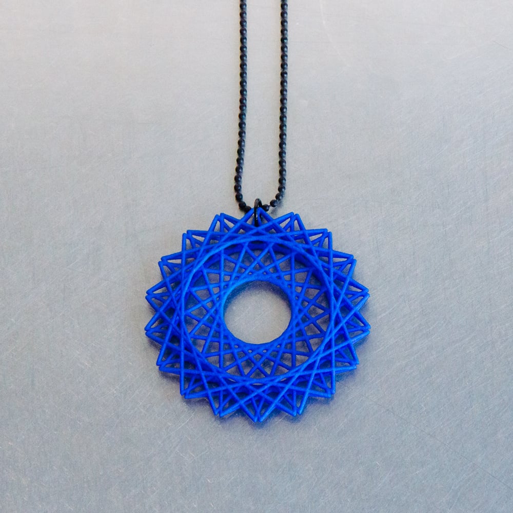 Image of 3D printed necklace STAR B