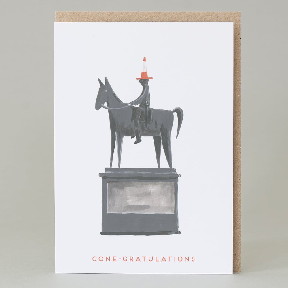 Image of 'Cone-gratulations' Card