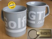 Image of golfgti.co.uk mug and keyring combo
