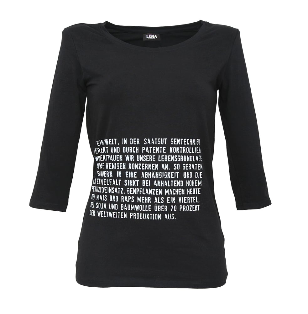 Image of Sleeve Shirt "Aufklärer" schwarz