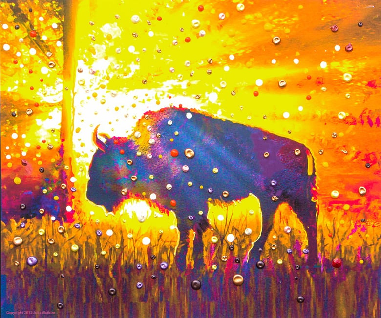 Image of Sacred Buffalo "Easy Abundance" Giclee Print