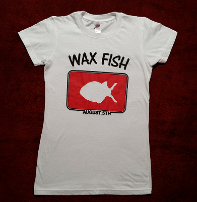 Image of JUNIORS Fitted Wax Fish T-Shirt 