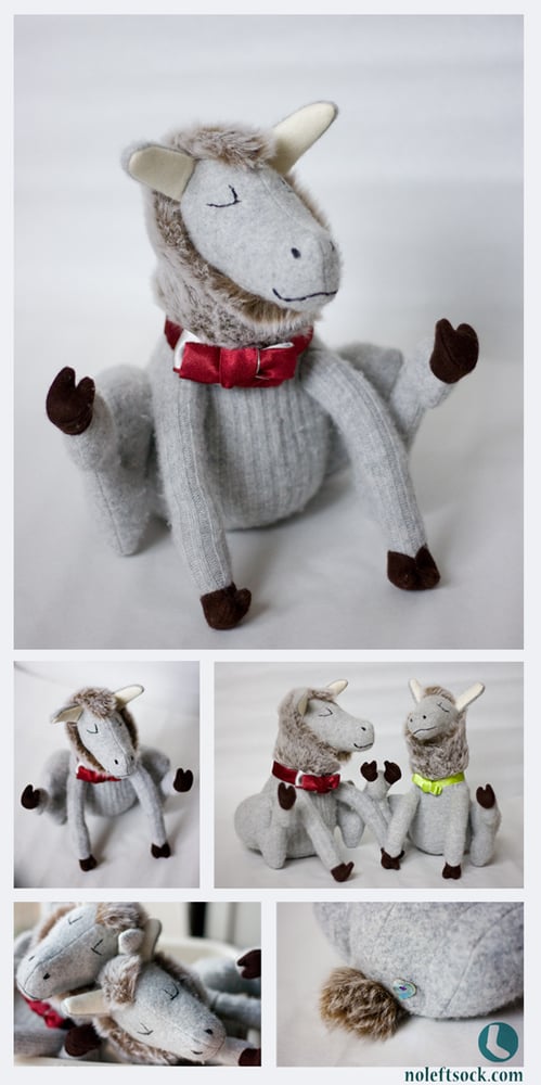 Image of Dapper Llama Plush Character