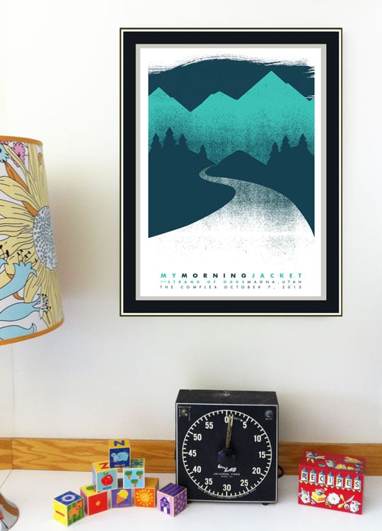 Image of My Morning Jacket Poster - Salt Lake City