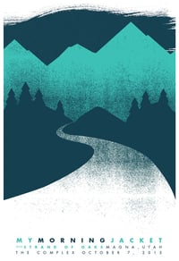 Image 2 of My Morning Jacket Poster - Salt Lake City