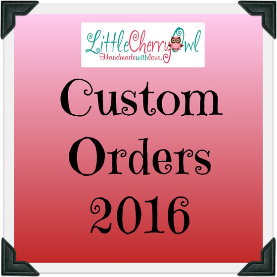 Image of Custom Order Deposit - February 2016