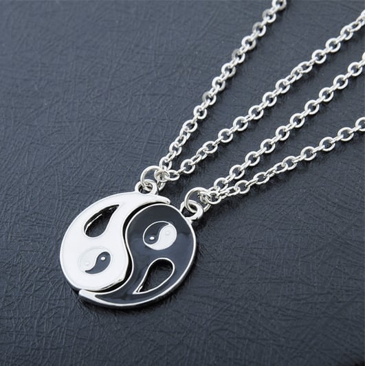 Image of Ying N Yang BFF Necklace