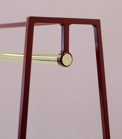 Image of 'A' clothes rail brass | 15 colours