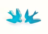 Image 2 of Náušnice Ptáčci větší v 6 barvách