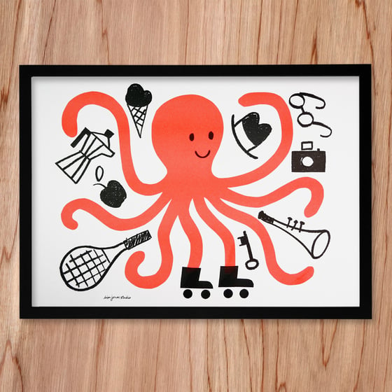 Image of Risograph | Octopus