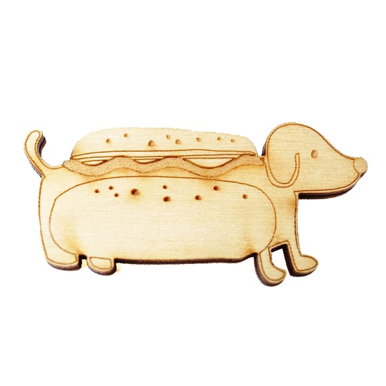 Image of Sausage Dog Brooch