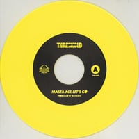 Image 2 of DJ CREATE & MASTA ACE "LET'S GO" 7" Yellow (Limited & Numbered) 