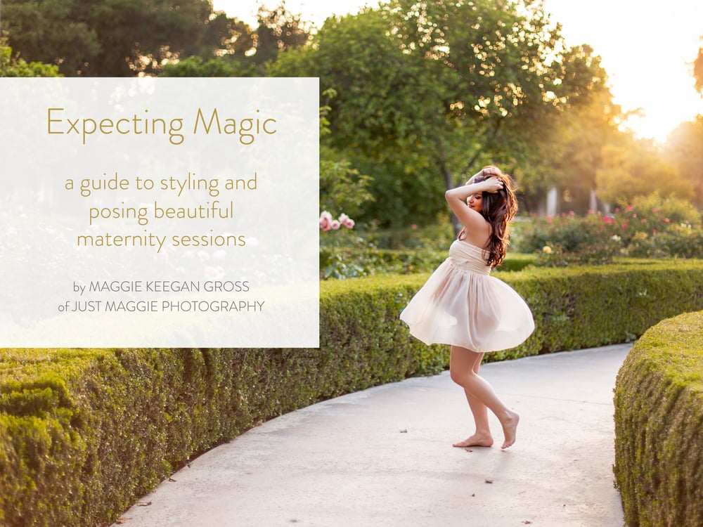 Image of Expecting Magic - a guide to styling and posing beautiful maternity sessions