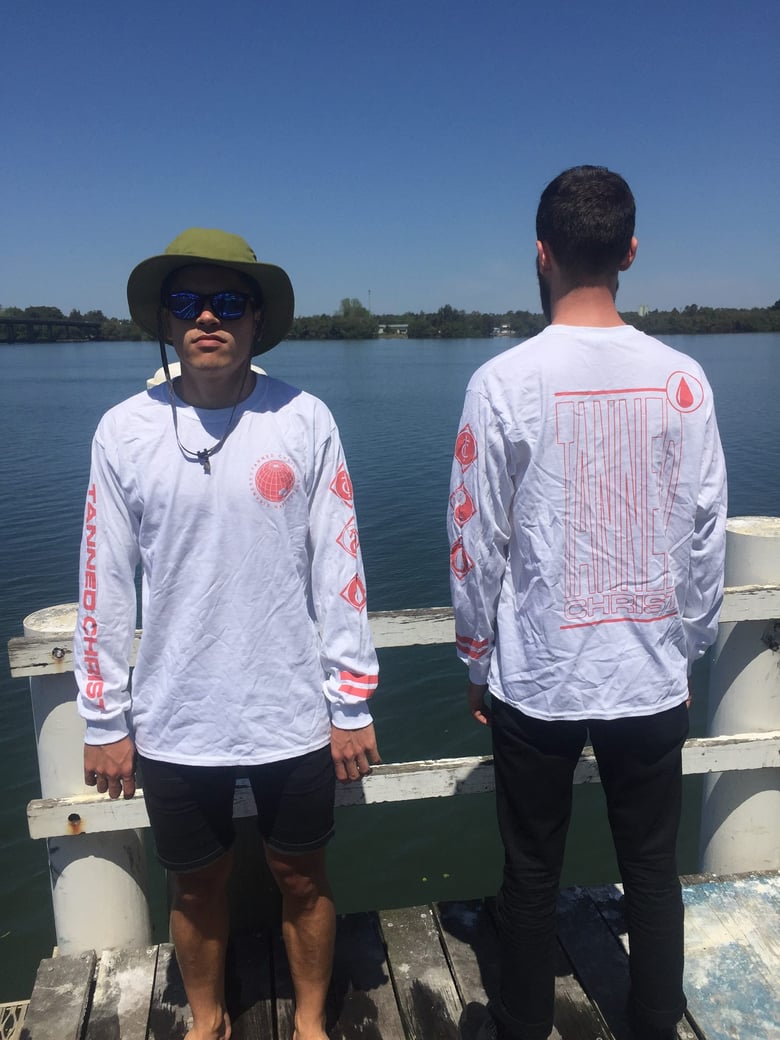 Image of ANTIPODEAN SICKNESS WHITE LONGSLEEVE