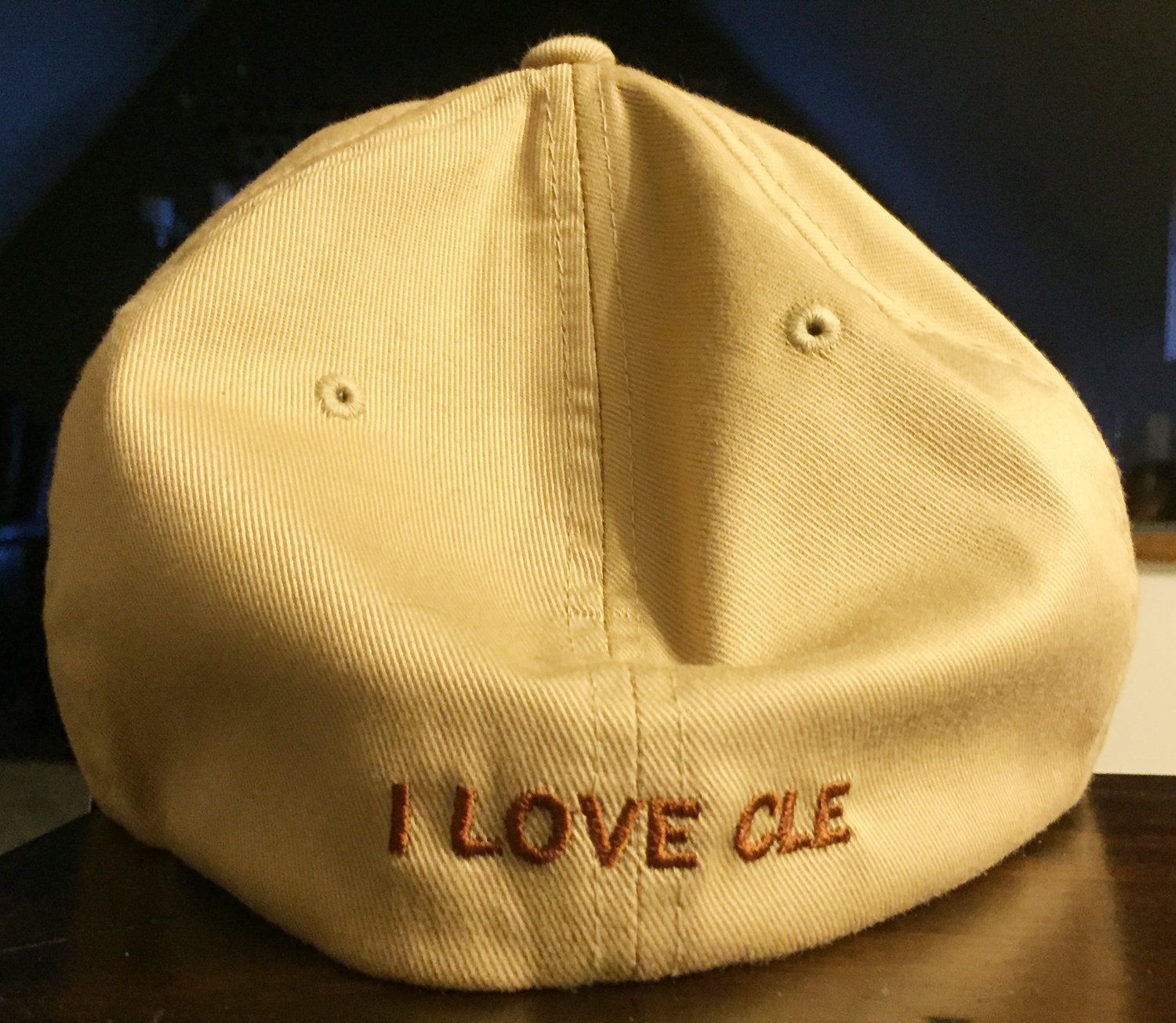 Image of Cleveland Ohio Hat Beige