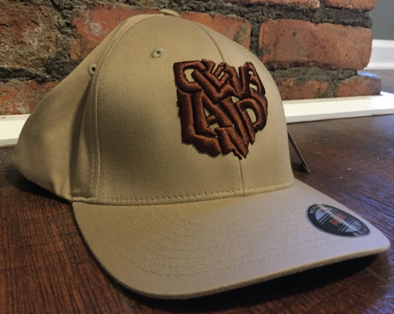 Image of Cleveland Ohio Hat Beige