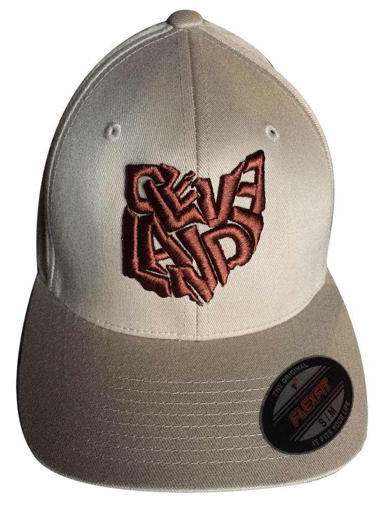 Image of Cleveland Ohio Hat Beige