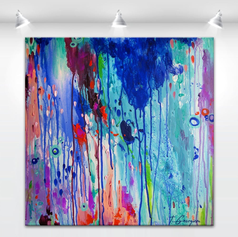Image of 'Callais' - 76x76cm